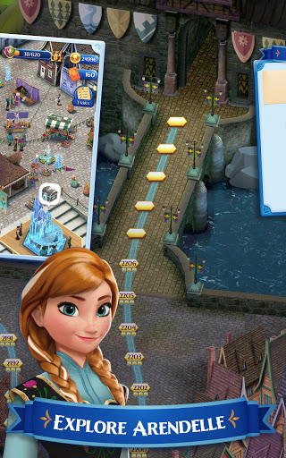 Disney Frozen Free Fall Games screen 3